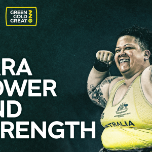 Text: Parapower and Strenght. Featuring Hani Watson.